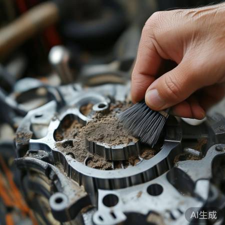 清洁旋钮，涂油更顺滑