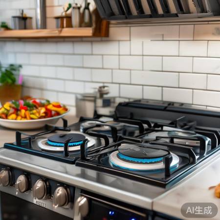 “明日达燃气灶，烹饪新时尚”