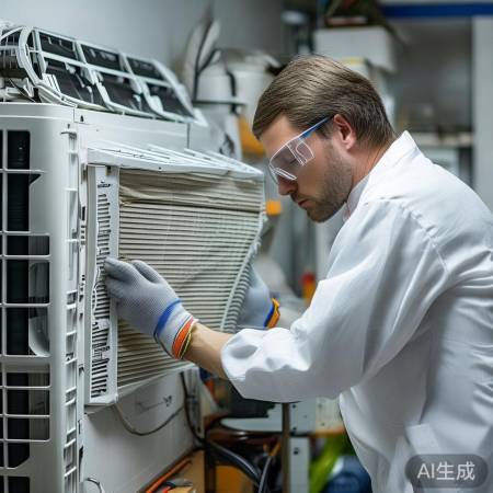 空调滤网清洗，专业维修处理