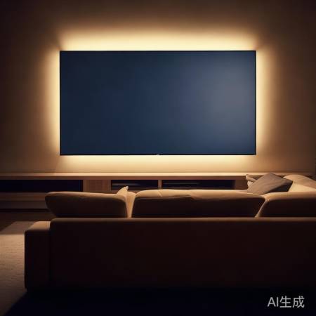 沙发与电视位置协调