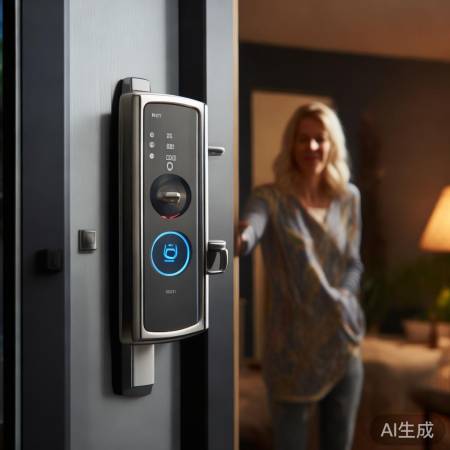 “智能锁，生活好帮手”