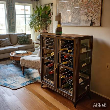 龙裕酒柜全国电话预约教你㉿酒柜红酒格子设计：居中布局美观度解析