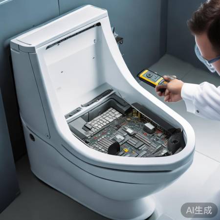智能马桶电路复杂，需专业检修。