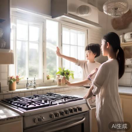 弗兰卡燃气灶售后上门传授㉿燃气灶开关标志，安全使用指南