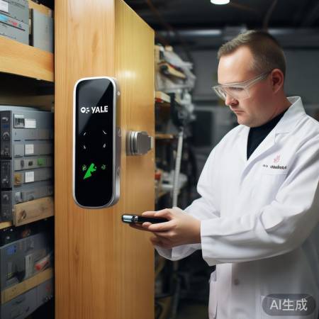 安装智能锁,测试完成