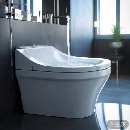 智能马桶冲洗强大，四季恒温舒适