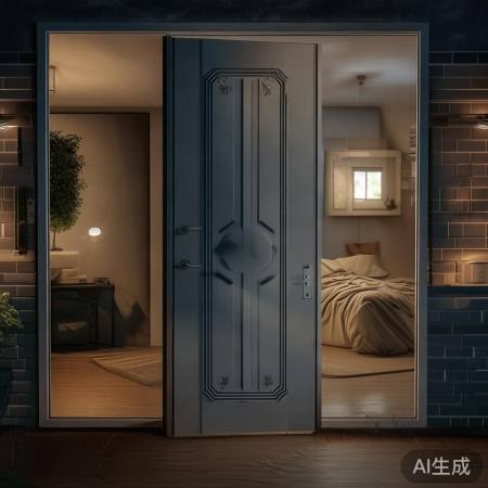 王力防盗门，安心睡眠宝