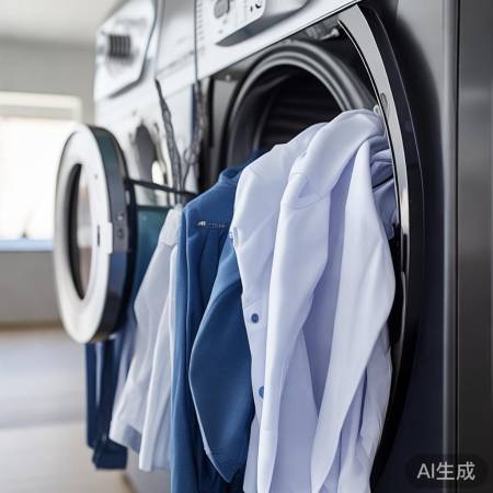 衣物烘干细节:勿急取,分污渍洗