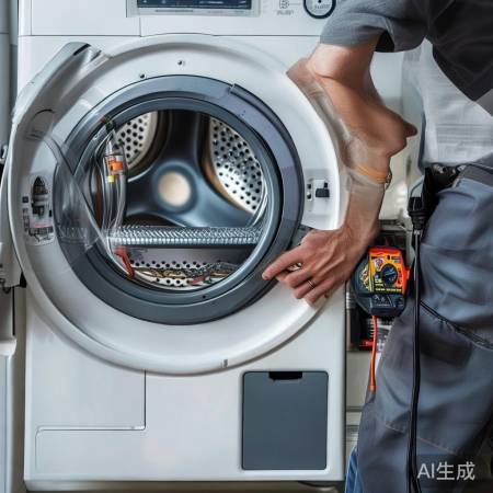 洗衣机空转测试排查堵塞