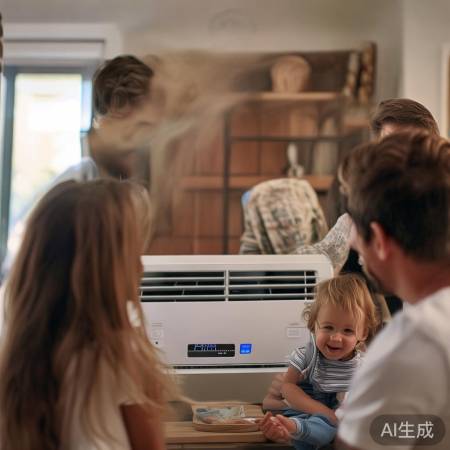 酷风中央空调客服总部热线教导，家用中央空调温度显示功能详解