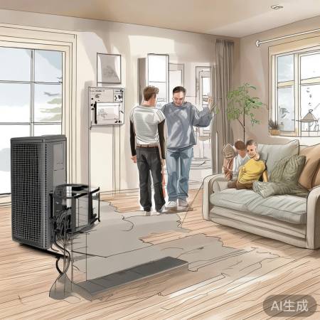 华帝热水器空气能全国维修电话科普㊣空气能供热安装面积如何选择？