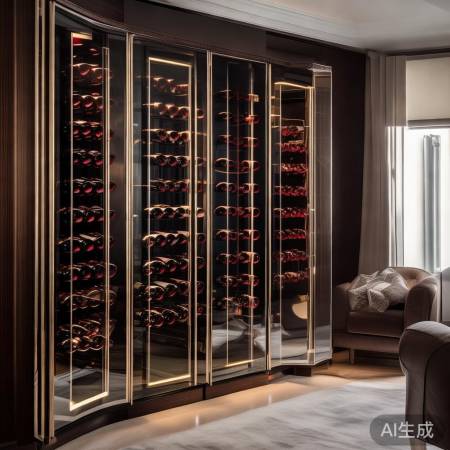 红酒柜:通风避光,成为亮点