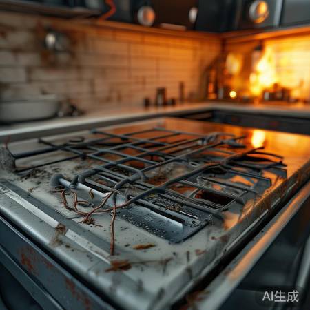 麦饭石灶隐患:安全防护缺陷