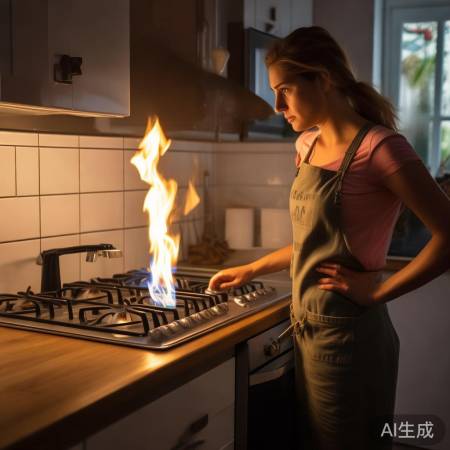 奥田燃气灶专业服务点科普♫燃气灶点火易熄灭原因及解决技巧