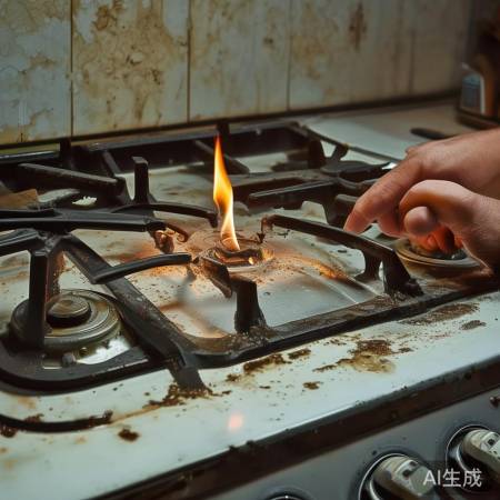 燃气灶点火难原因分析