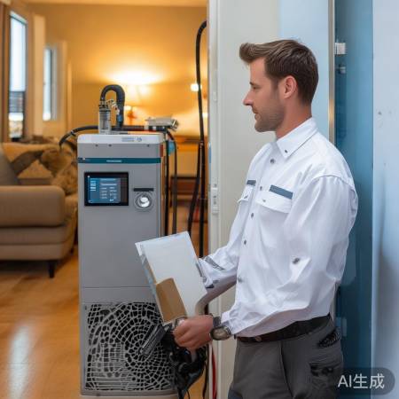 博浪热水器空气能售后服务咨询分享：空气能热泵安装步骤详解