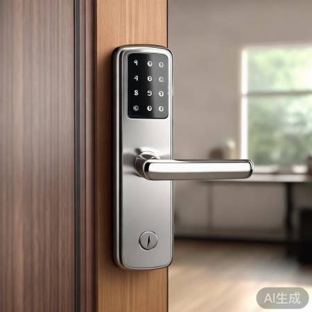 不锈钢智能锁，耐用之选