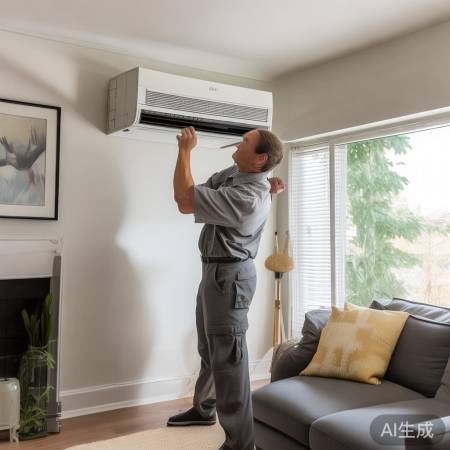 “Aux空调安装便捷，售后完善