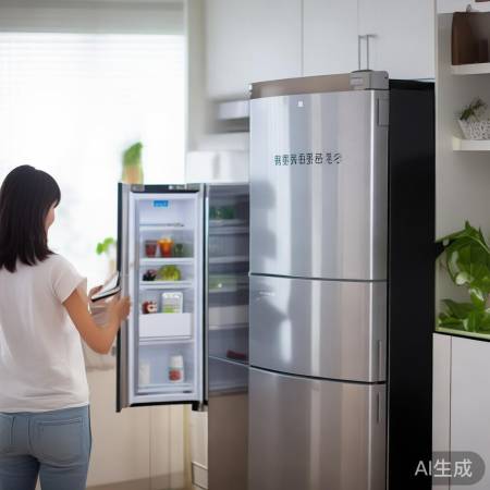 美菱雅典娜冰箱一键求助热线阐明<无霜冰箱风门：揭秘高效保鲜的秘密>
