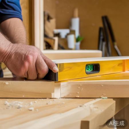 门套不平，及时调整