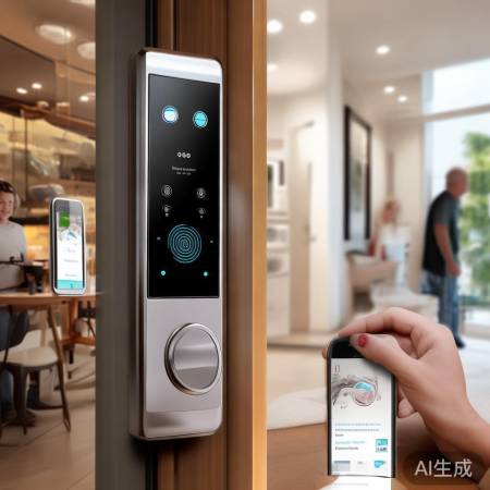 青稞智能锁维护客服热线交流#金点原子智能锁：安全守护，智慧生活新选择