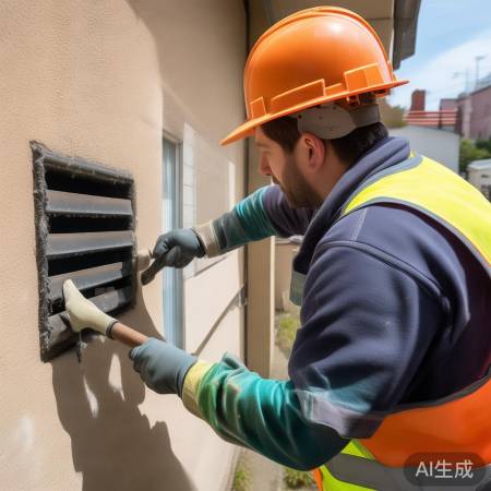 博世空调全国速达师傅详述&水泥砂浆堵空调洞解决方案及技巧