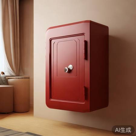 蓝盾保险柜品牌师傅预约电话介绍۞红色家用小型保险柜，安全可靠之选