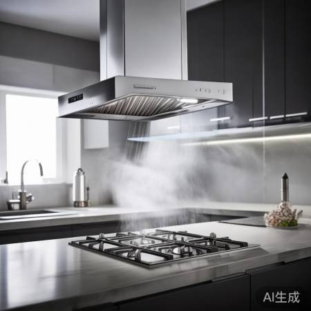 德意油烟机极速救援科普+美的DK7油烟机实拍：家居厨房新宠，吸油烟效果显著