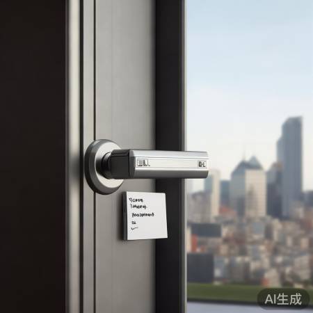 指纹锁靠谱，备用密码防万一