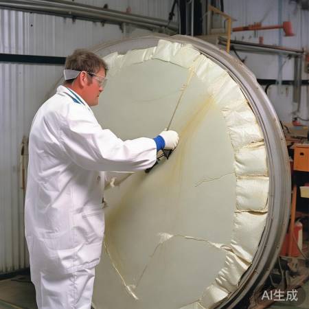 检查保温层平整度