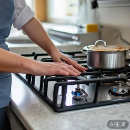 米技燃气灶报修网点详述@燃气灶灶面烧红，安全使用指南