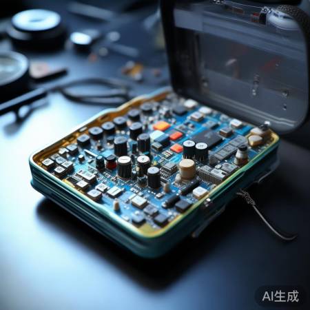 拆解遥控器电路板