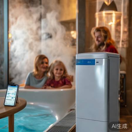 芬尼热水器空气能维修服务处解说$美帝宝空气能热水：节能环保，舒适生活新选择