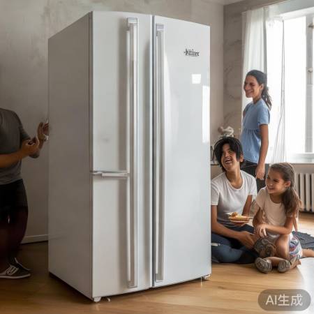 夏普冰箱维修热线助手讲解あ华凌白色单门冰箱：时尚简约，家庭必备之选