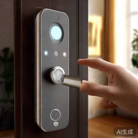 德力西电气智能指纹锁服务热线助手教导۞静音指纹锁设置教程：轻松上手，安全无忧