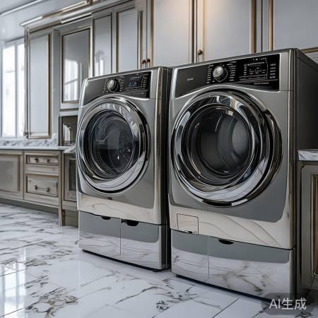 高端洗衣机，功能环保智能