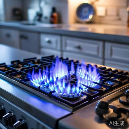 燃气压力不稳易火苗闪烁