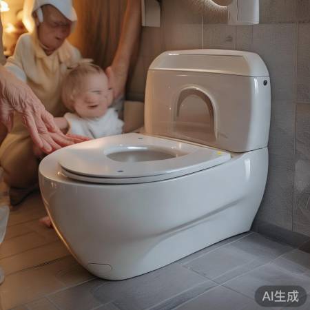 智能马桶清洁与安全提示
