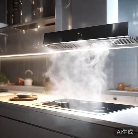 小米油烟机：厨房神器，吸排高效