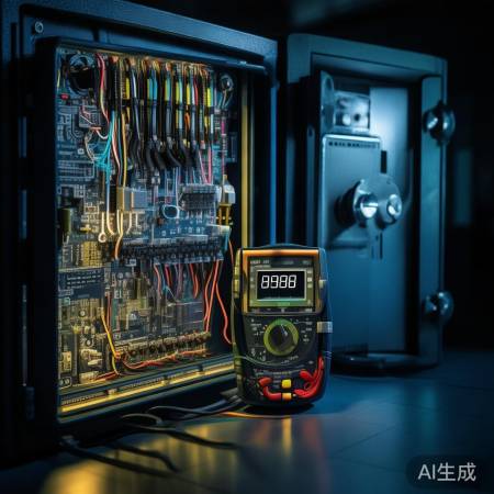 保险柜主板电路检查